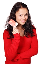 Girl with Credit Card