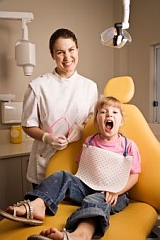 Dentist and Child